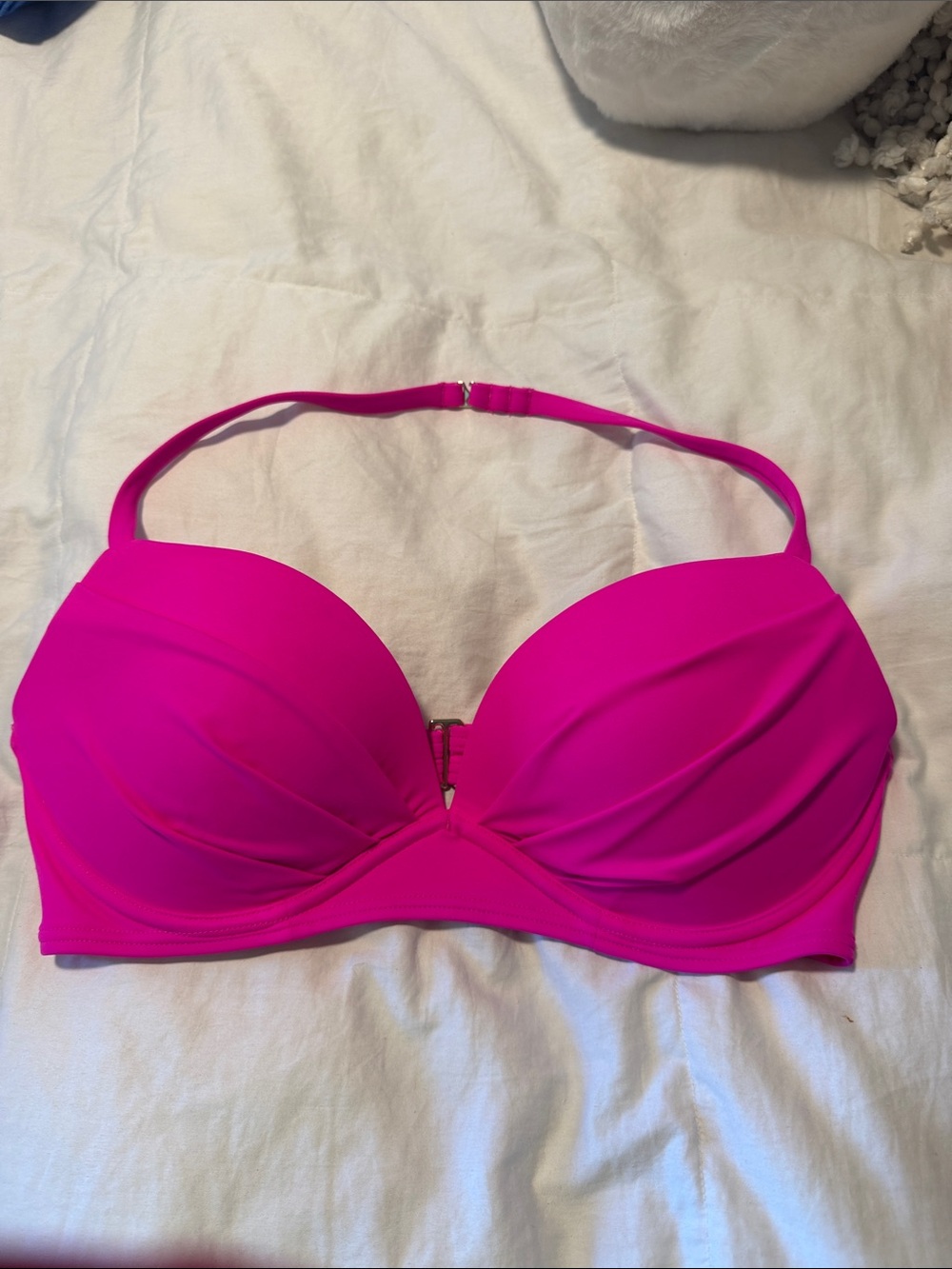 Victoria's Secret Bright Pink Convertible Swim Bra